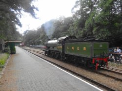 North Norfolk Railway, The Poppy Line, from Holt to Sheringham Wallpaper