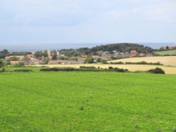 views from the North Norfolk Railway from Holt to Sheringham Wallpaper