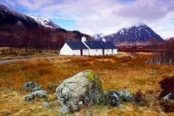 Black Rock Cottage. Wallpaper