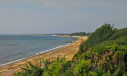 Mudeford & Hegistbury Head from Steamer Point Wallpaper