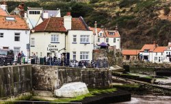 The Cod & Lobster Staithes North Yorkshire Wallpaper