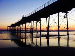 Saltburn by the Sea's Pier at Sunrise attraction