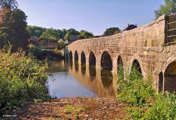 Stour Valley Summer, Spetisbury. Wallpaper