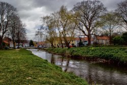 By The River Leven, Great Ayton Wallpaper