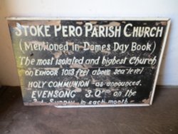 Stoke Pero Parish Church Wallpaper