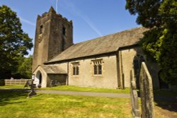 St Oswalds Church Grasmere 2 Wallpaper