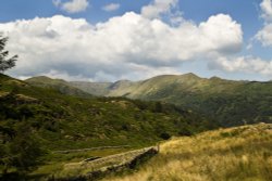 The Fairfield Horseshoe from Loughrigg Wallpaper