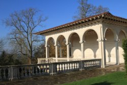 Pavilion on Terrace at Cliveden Wallpaper