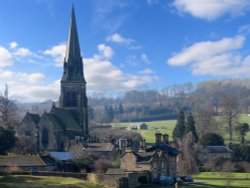 Edensor, Derbyshire - High Resolution Wallpaper