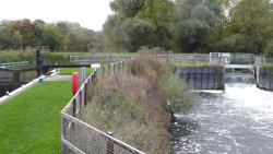 Elton Lock and Weir, Elton, Cambridgeshire