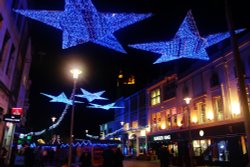 Cardiff Lights Wallpaper