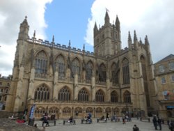 Bath Abbey, Bath Wallpaper