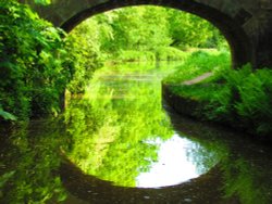 A Canal Bridge Wallpaper