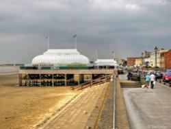 The pier at Burnham-on-sea Wallpaper