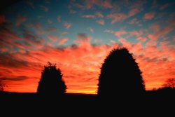 A Gateshead Sunset. Wallpaper