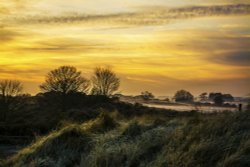 Dunes Sunrise Wallpaper