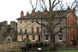 Houses on Abbot's Walk, Reading