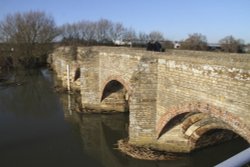 Irthlingborough Old Bridge Wallpaper