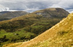 Red Screes from Wansfell Pike Wallpaper