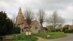 St Margaret's, Upton, Huntingdonshire Wallpaper