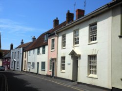 Houses, Axbridge Wallpaper