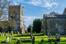 Alvingham Two Churches near Louth Wallpaper