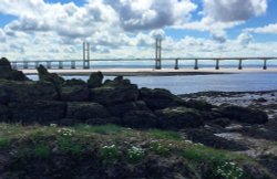 Second Severn Crossing, Sudbrook. Wallpaper