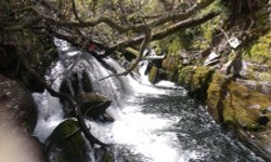 Waterfalls at Nantcol, Pwllheli Wallpaper