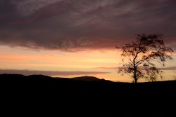 Upper Hawthwaite Sunset Wallpaper