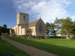 St Mary's Church, North Leigh, Oxfodshire Wallpaper