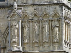 Salisbury Cathedral, Wiltshire Wallpaper