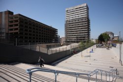 Reading Town Centre, buildings being demolished at Station Hill Wallpaper