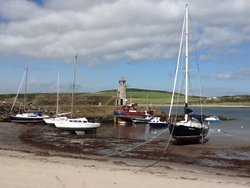 Sail boats Port Logan Wallpaper