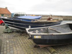 Pittenweem Harbour. Wallpaper