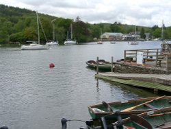 Lake Windermere at Fell Foot Park. Wallpaper