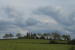 Fields around Wollaston, Northamptonshire Wallpaper