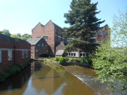 Brindley's Water Mill, Leek, Staffordshire Wallpaper