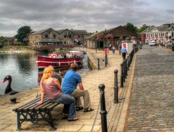 Exeter riverside Wallpaper