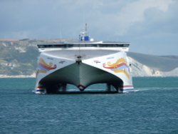 Condor Ferry, Weymouth Wallpaper