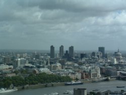 London from the London Eye Wallpaper