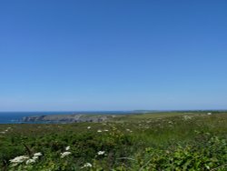 Bedruthen Steps, Cornwall Wallpaper