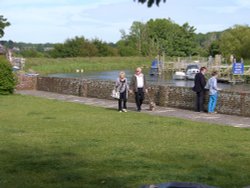 River Arun at Arundel. Wallpaper