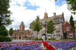 Municipal Buildings, Earle Street, Crewe Wallpaper