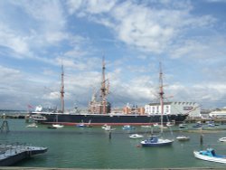 HMS Warrior. Wallpaper