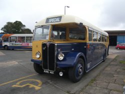 This Classic AEC Coach Wallpaper