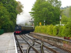 Haverthwaite & Lakeside Railway - Lakeside station Wallpaper