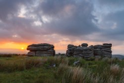 Combestone Tor - Dartmoor National Park Wallpaper