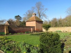 Eastcote house gardens, the dovecote. Wallpaper