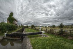 Somerton Deep Lock, Oxfordshire Wallpaper