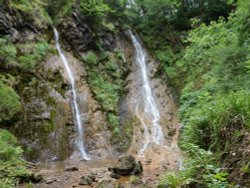 Grey Mare's Tail Waterfall Wallpaper